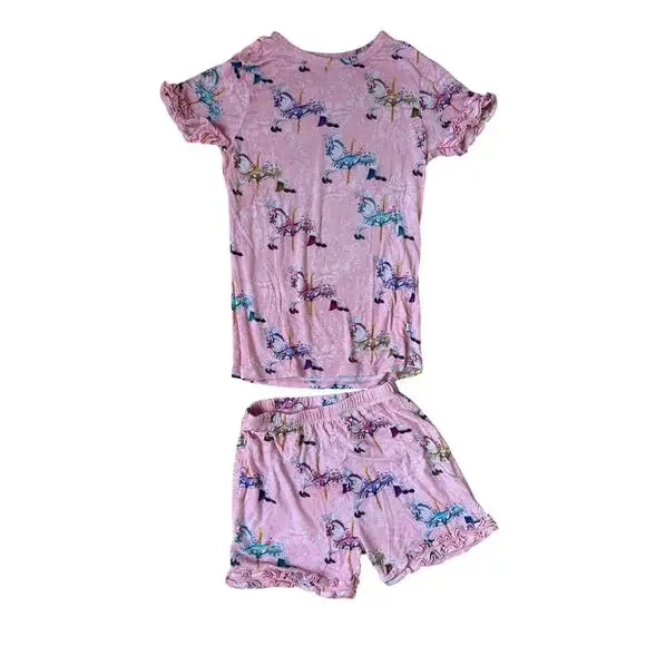 Posh Peanut carousel horse pajama set - Picture 1 of 3